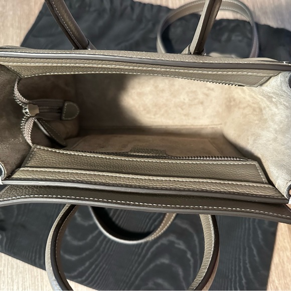 Celine luggage nano - Souris - Picture 4 of 5